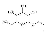 propyl D-glucoside Structure