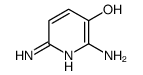 3-Pyridinol,2,6-diamino-(6CI) structure