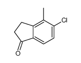 5-chloro-4-methyl-2,3-dihydroinden-1-one结构式