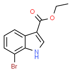 1H-INDOLE-3-CARBOXYLIC ACID,7-BROMO-,ETHYL ESTER图片