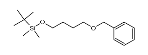 [4-(benzyloxy)butoxy](tert-butyl)dimethylsilane Structure