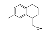(7-methyl-1,2,3,4-tetrahydronaphthalen-1-yl)methanol Structure