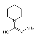 1-Piperidinecarboxylicacid,hydrazide(9CI)结构式