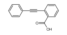2-(2'-phenylethynyl)benzoic acid Structure