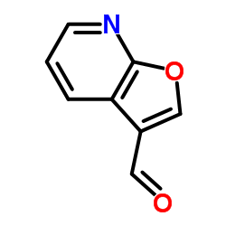 Furo[2,3-b]pyridine-3-carboxaldehyde structure