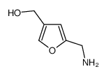 2-(aminomethyl)-4-(hydroxymethyl)furan Structure