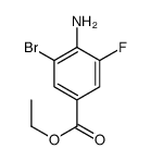 Ethyl 4-amino-3-bromo-5-fluorobenzoate Structure