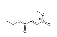 diethyl (E)-but-2-enedioate结构式