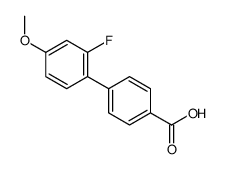 4-(2-fluoro-4-methoxyphenyl)benzoic acid Structure