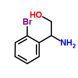 b-Amino-2-bromobenzeneethanol Structure