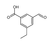 5-ethyl-3-formylbenzoic acid结构式