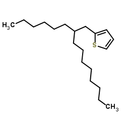 3-(2-Hexyl-decyl)-thiophene structure
