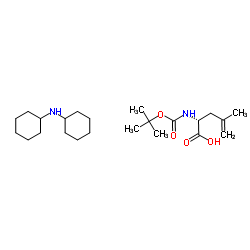 4-Methylene-N-{[(2-methyl-2-propanyl)oxy]carbonyl}-D-norvaline-N-cyclohexylcyclohexanamine (1:1)图片