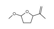 2-methoxy-5-(prop-1-en-2-yl)tetrahydrofuran Structure