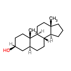 5a-androstan-3b-ol structure