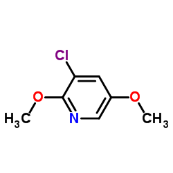 3-Chloro-2,5-dimethoxypyridine structure