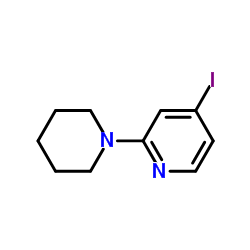 4-Iodo-2-(1-piperidinyl)pyridine Structure