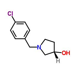 (3S)-1-(4-Chlorobenzyl)-3-pyrrolidinol Structure