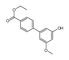 ethyl 4-(3-hydroxy-5-methoxyphenyl)benzoate Structure