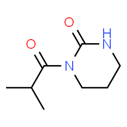 2(1H)-Pyrimidinone,tetrahydro-1-(2-methyl-1-oxopropyl)- structure