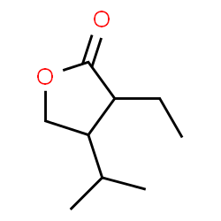 2(3H)-Furanone,3-ethyldihydro-4-(1-methylethyl)-(9CI)结构式