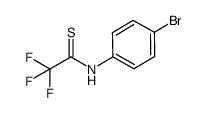 N-(4-bromophenyl)-2,2,2-trifluoroethanethioamide Structure