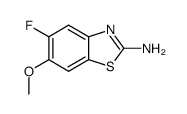 2-Benzothiazolamine,5-fluoro-6-methoxy-(9CI) picture