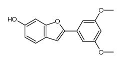 2-(3,5-dimethoxyphenyl)benzofuran-6-ol Structure