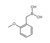 o-anisyl boronic acid Structure