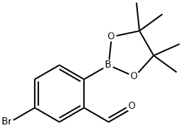 5-溴-2-(4,4,5,5-四甲基-1,3,2-二氧硼杂环戊烷-2-基)苯甲醛图片