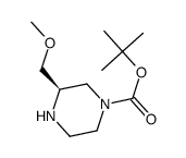(R)-3-(甲氧基甲基)哌嗪-1-甲酸叔丁酯图片