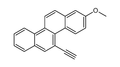 2-methoxy-5-ethynylchrysene结构式