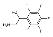 2-amino-1-(pentafluorophenyl)ethanol结构式