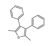 2,5-dimethyl-3,4-diphenylthiophene结构式