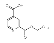 2-(ETHOXYCARBONYL)ISONICOTINIC ACID Structure