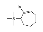 (2-bromocyclohept-2-en-1-yl)-trimethylsilane结构式