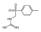 (4-methylphenyl)sulfonylmethylthiourea Structure