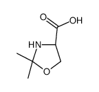 4-Oxazolidinecarboxylicacid,2,2-dimethyl-,(S)-(9CI)结构式