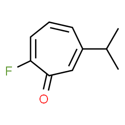 2,4,6-Cycloheptatrien-1-one,2-fluoro-6-(1-methylethyl)-(9CI) picture