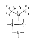 ((bis(methyl-d3)silyl)methanetriyl)tris(trimethylsilane)结构式