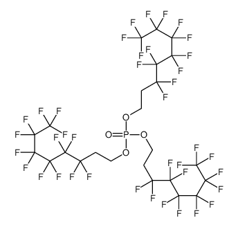 Tris[2-(perfluorohexyl)ethyl] Phosphate Structure