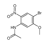 4'-bromo-5'-methoxy-2'-nitroacetanilide Structure