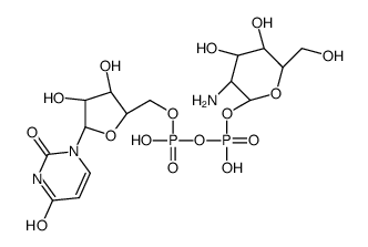 UDP-glucosamine结构式