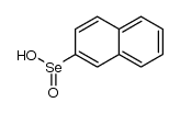 naphthalene-2-seleninic acid Structure