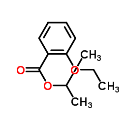 Benzoic acid, 2-ethoxy-, 1-methylethyl ester (9CI)结构式