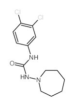 1-(azepan-1-yl)-3-(3,4-dichlorophenyl)urea structure