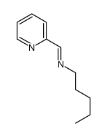 N-pentyl-1-pyridin-2-ylmethanimine结构式