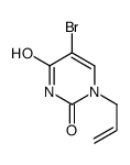 1-ALLYL-5-BROMOPYRIMIDINE-2,4(1H,3H)-DIONE structure