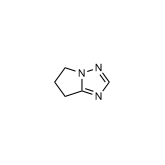 6,7-Dihydro-5H-pyrrolo[1,2-b][1,2,4]triazole Structure