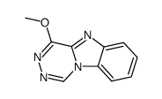as-Triazino[4,5-a]benzimidazole,4-methoxy-(8CI)结构式